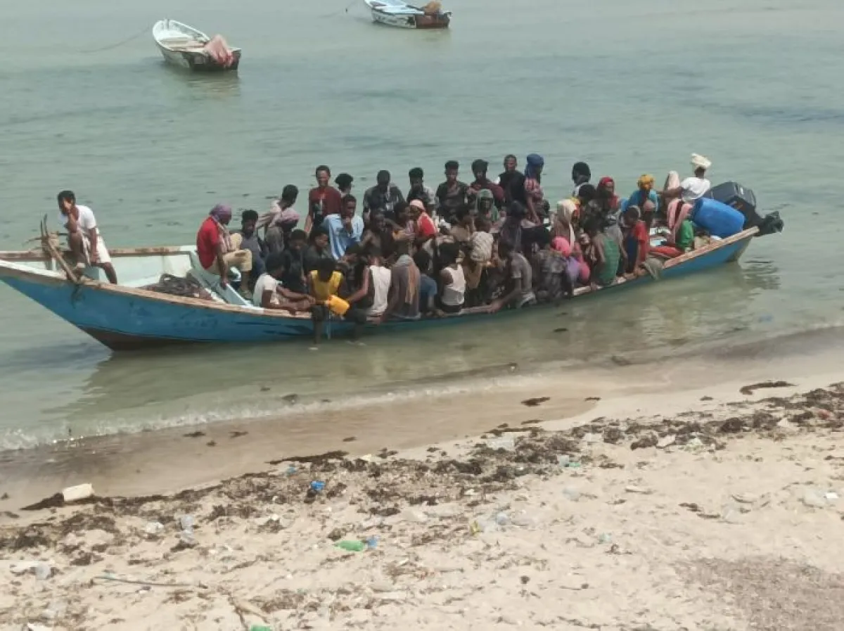 شبوة تستقبل 200 مهاجر افريقي غير شرعي