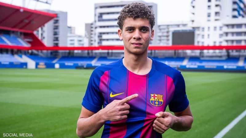 حمزة عبد الكريم.. أول لاعب مصري في تاريخ برشلونة