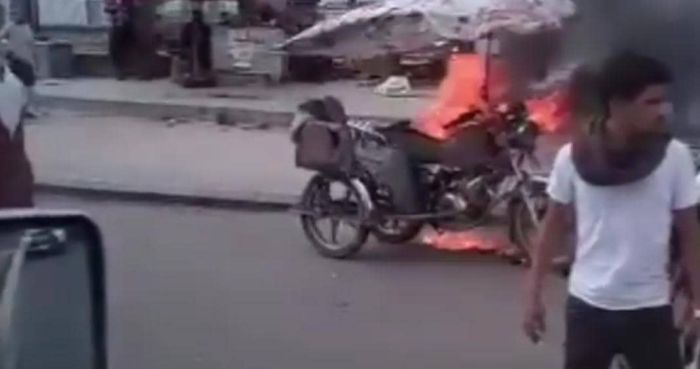 إب.. حوادث إحراق الدراجات النارية تهدد حياة الأسر