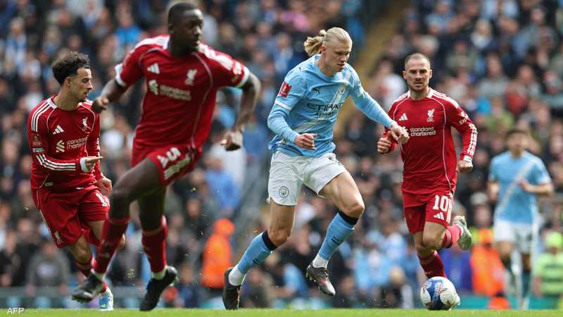 مانشستر سيتي يتأهل إلى نصف نهائي كأس الاتحاد الإنجليزي بعد انتصار ساحق على ليفربول