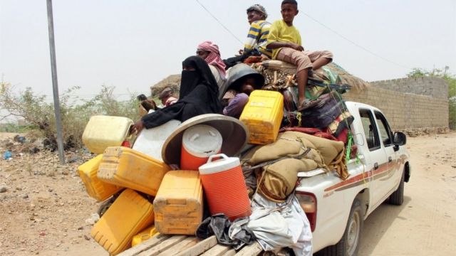 منظمة دولية: نزوح أكثر من 342 شخصاً في اليمن خلال الأسبوع الأخير من مايو