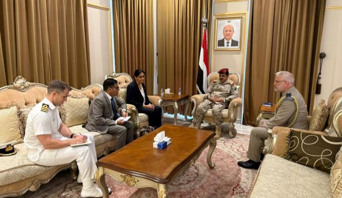 الداعري يستعرض مع السفيرة البريطانية تفاصيل ضبط شحنات أسلحة إيرانية في عدن والساحل الغربي