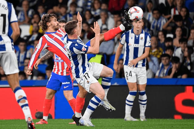 الدوري الإسباني.. ريال سوسييداد يعادل أتليتيكو مدريد