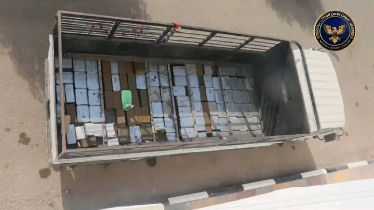 قوات الأمن في عدن تحبط محاولة لتهريب كميات كبيرة من الذخائر إلى مليشيا الحوثي