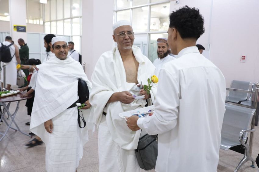 مطار سيئون الدولي يدشن أولى رحلات تفويج حجاج بيت الله الحرام