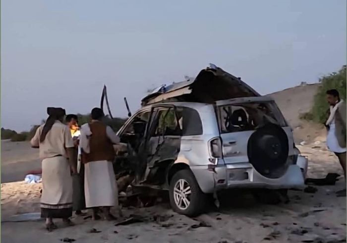 تفجير يستهدف سيارة مدنية في مأرب ومقتل موظف بشركة النفط