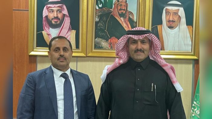 الأمين العام المساعد للمكتب السياسي للمقاومة الوطنية يلتقي السفير السعودي لدى بلادنا