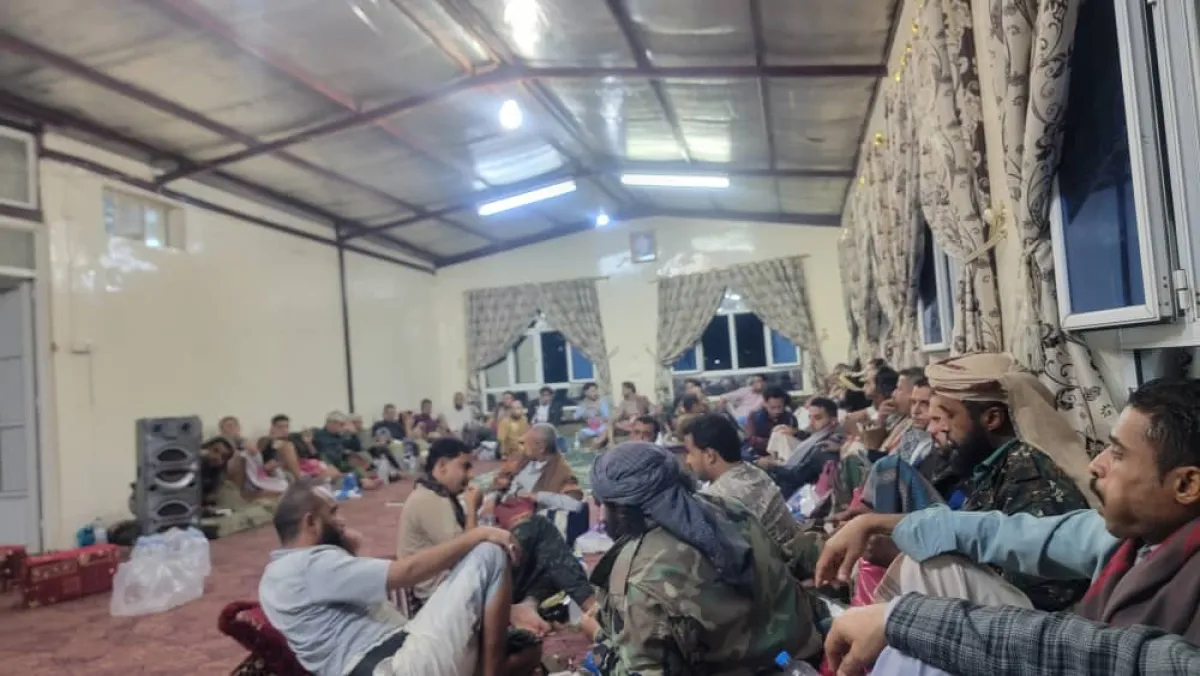 فرع المكتب السياسي للمقاومة الوطنية بتعز ينظم لقاءً رمضانيًا لتعزيز الوحدة الوطنية