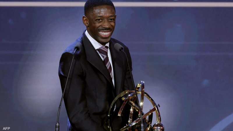عثمان ديمبلي يتوج بجائزة أفضل لاعب في الدوري الفرنسي للمرة الثانية على التوالي