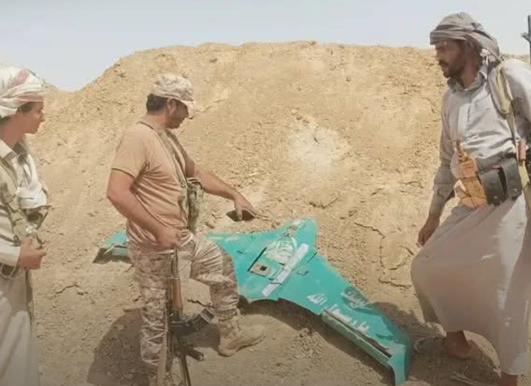 الدفاعات الجوية تسقط طائرة مسيرة تابعة لمليشيا الحوثي في الجوف