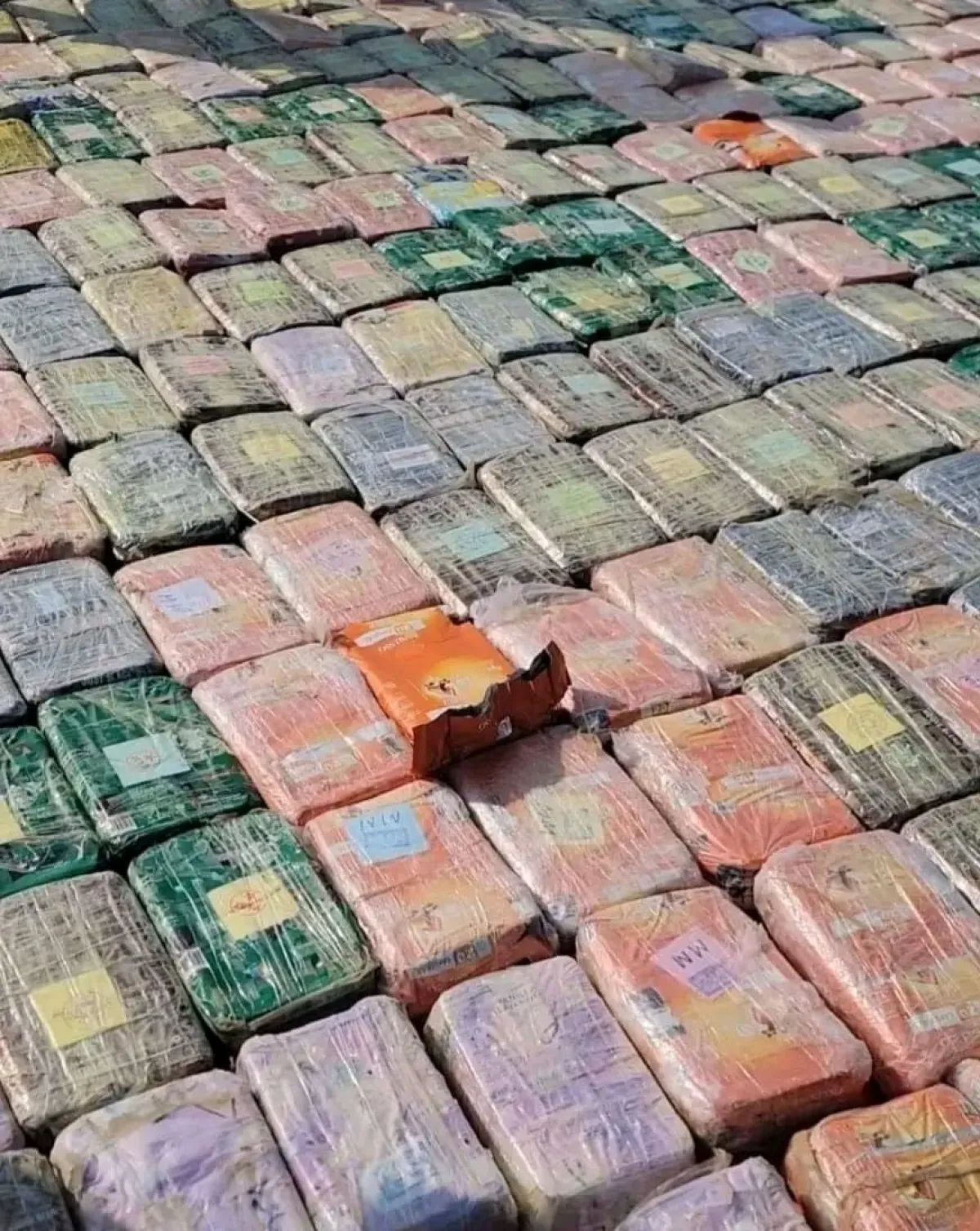 ضبط 623 كيلوغرام مخدرات قبالة سواحل لحج وإعتقال 4 مهربين