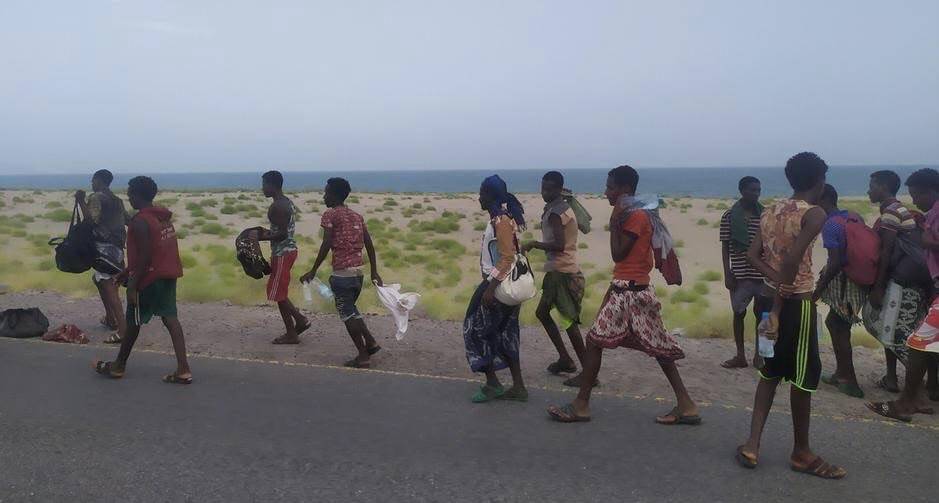 منظمة الهجرة تعلن استئناف برنامج العودة الطوعية للمهاجرين الإثيوبيين في اليمن
