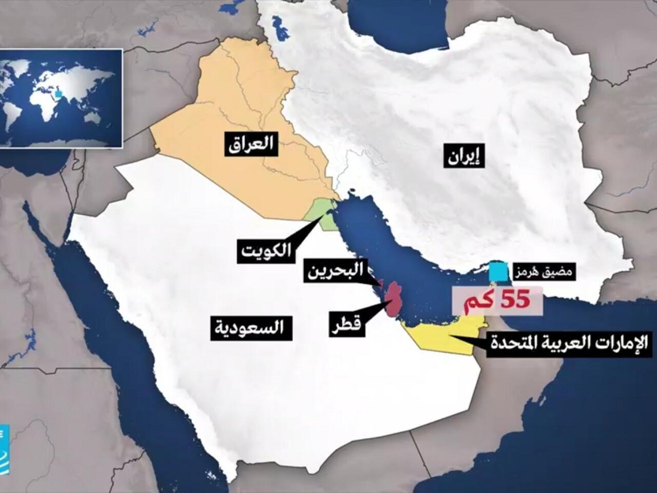 القيادة المركزية الأمريكية: حصار بحري يُجبر 9 سفن على التراجع باتجاه الموانئ الإيرانية