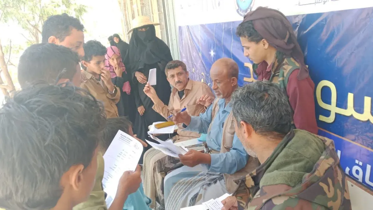 إنسانية المقاومة الوطنية تنفذ مشروع كسوة العيد لـ2059 طفلاً يتيماً في الشمايتين بتعز