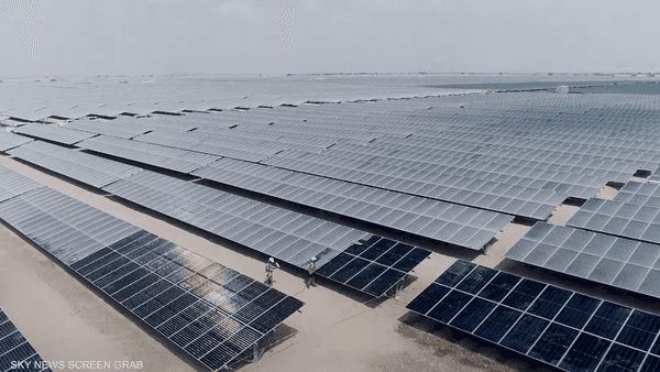 السفارة الإماراتية: محطة الطاقة الشمسية في عدن تهدف إلى خلق حلول مستدامة في إنتاج الكهرباء