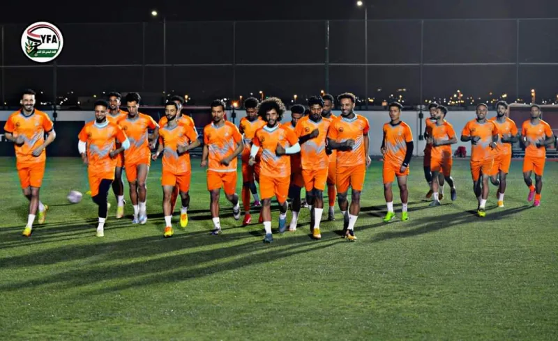 المنتخب اليمني الأول يجري تدريباته في معسكره الخارجي بالخبر استعداداً لمواجهة الإمارات