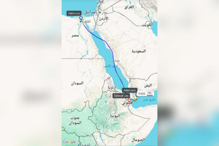 اليمنية تحول رحلتيها القادمة من القاهرة إلى جيبوتي بسبب الأحوال الجوية السيئة