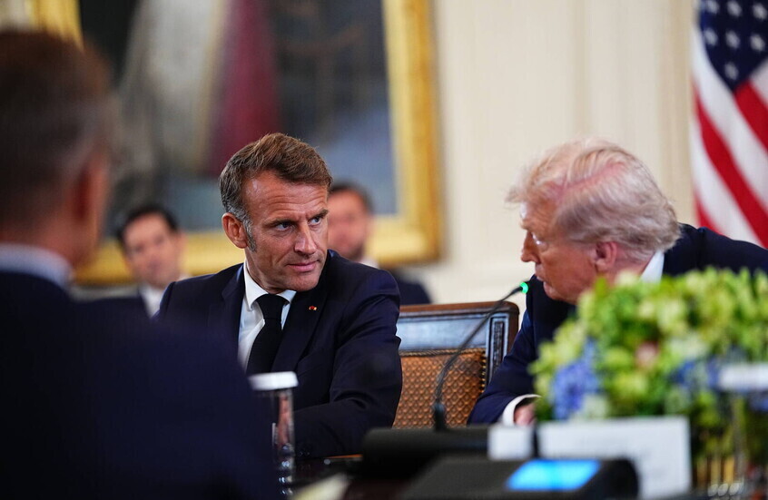 ترامب: ماكرون يقترح اجتماعاً لمجموعة السبع في باريس بمشاركة روسيا