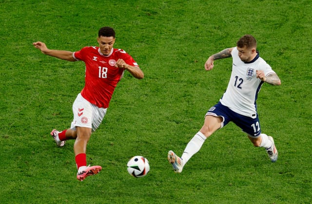 منتخب الدنمارك يعادل إنجلترا في بطولة أمم أوروبا