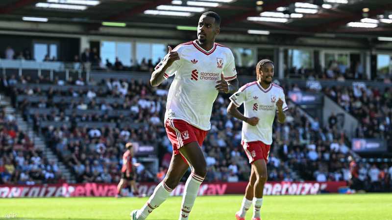 ليفربول يعود إلى سكة الانتصارات بفوز صعب على بورنموث