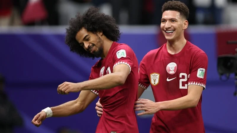 منتخب قطر يفوز على الصين 