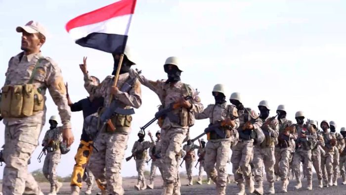 صاعقة اللواء الثاني مشاة بحري مقاومة وطنية تنفذ تمرين مسير