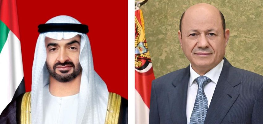 قادة الإمارات يهنئون العليمي بالعيد الوطني الـ35 للجمهورية اليمنية