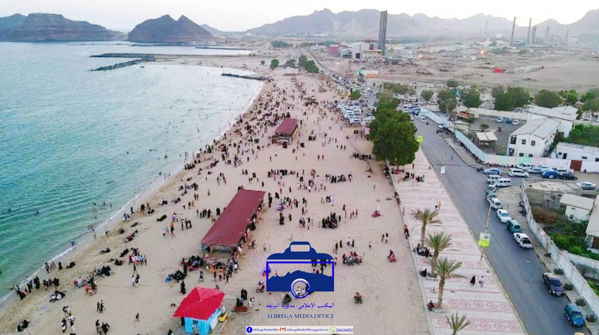عدن.. استئناف مشروع إعادة تأهيل كورنيش كود النمر بالبريقة بعد توقف عام