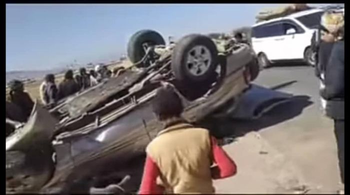 فرح يتحول إلى مأساة.. عروس وعائلتها ضحايا حادث مرور مأساوي في إب