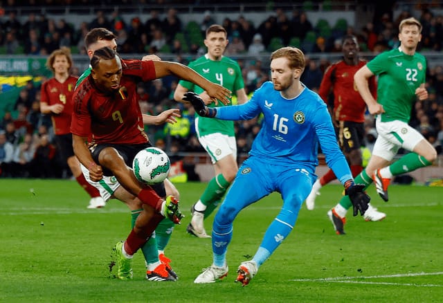 التعادل السلبي يحسم مباراة إيرلندا وبلجيكا