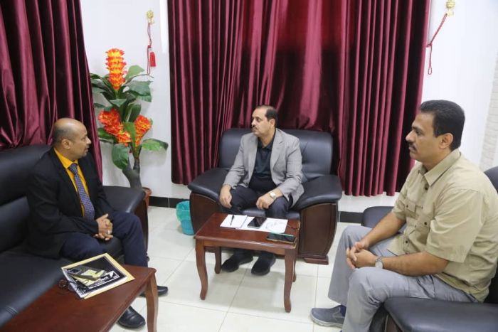 أبو حورية وأمين عام البعث يبحثان سبل تعزيز الصف الوطني في مقاومة المشروع الحوثي