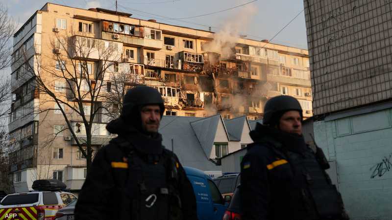 روسيا تستهدف العاصمة الأوكرانية كييف قبيل محادثات حاسمة مع الولايات المتحدة