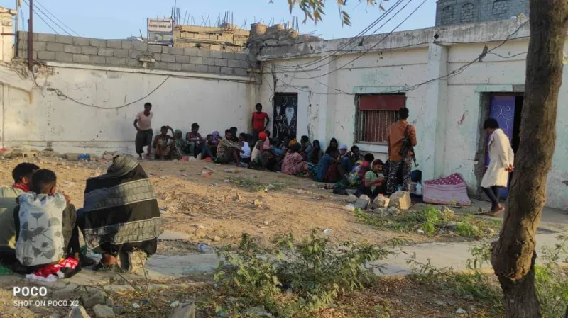 ضبط مهاجرين أفارقة أثناء محاولة تهريبهم لمناطق سيطرة الحوثي