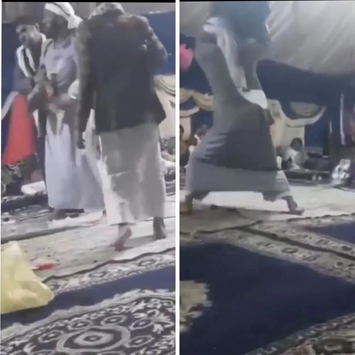 احتجاج شعبي.. مشرف حوثي يحطم سماعات حفل زفاف في تصرف قمعي