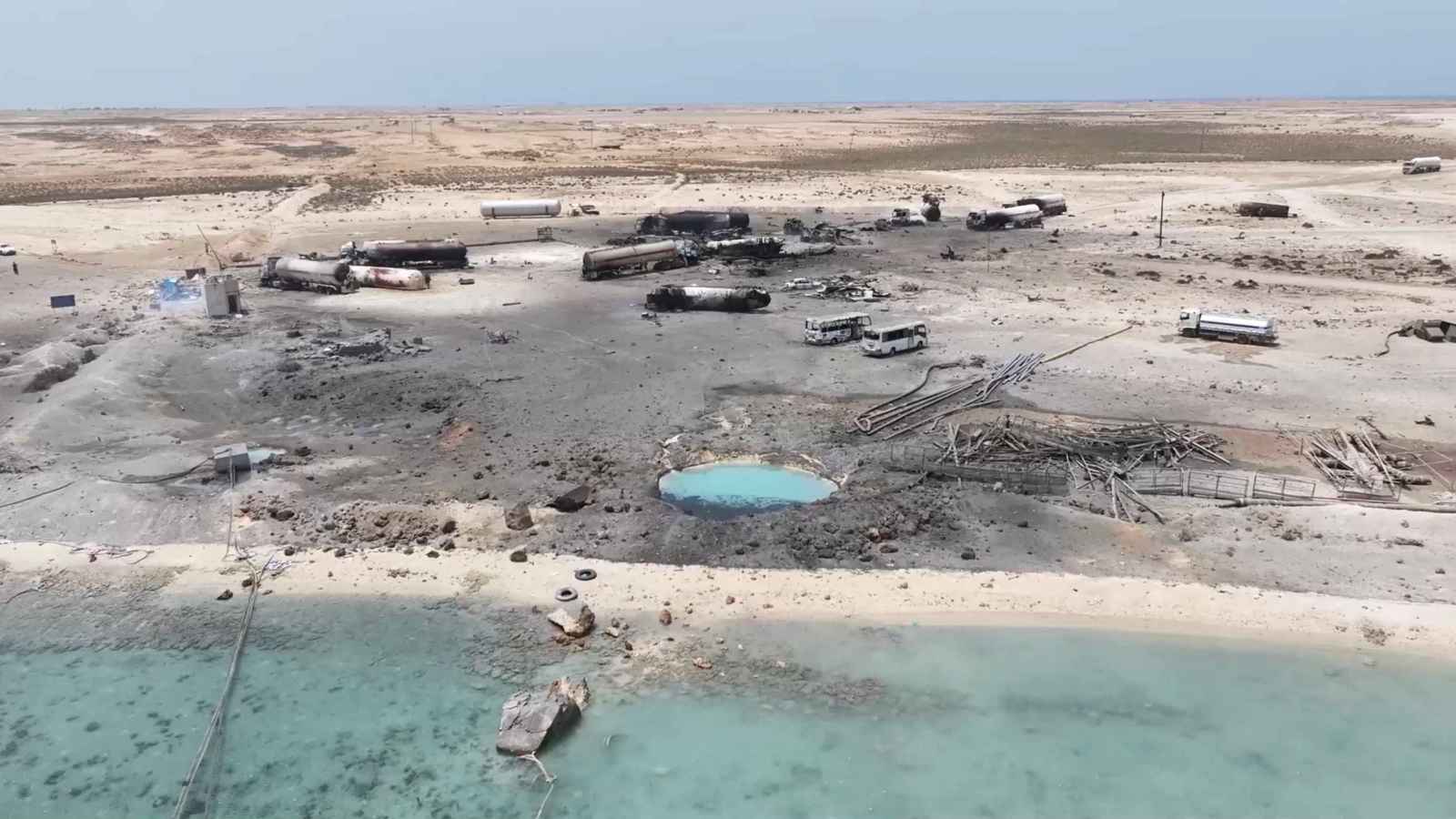 روسيا تعلن إصابة ثلاثة من بحارتها في غارة أمريكية على ميناء رأس عيسى